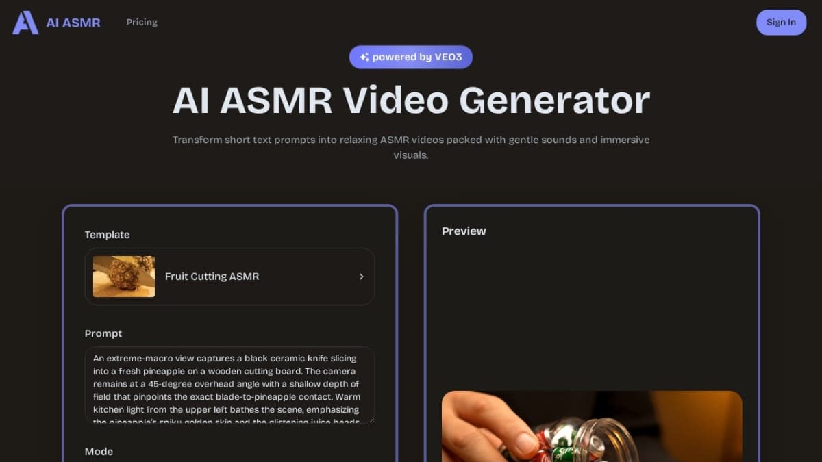 AI ASMR