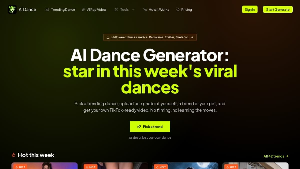 AI Dance
