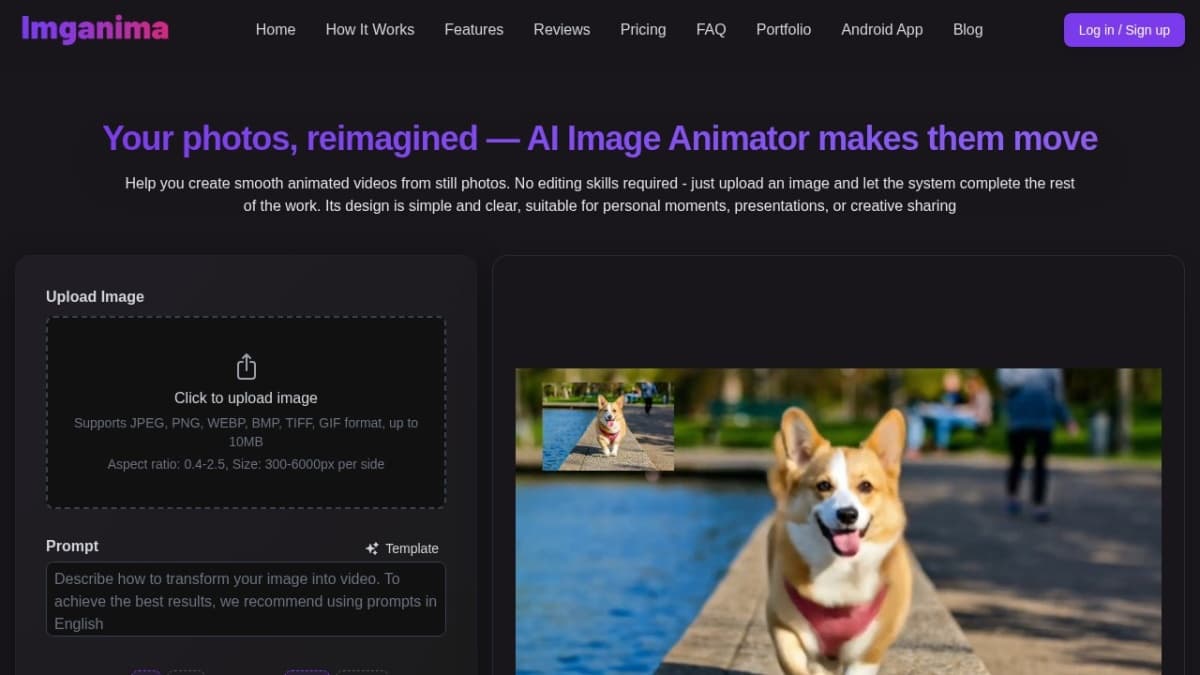 AI Image Animator