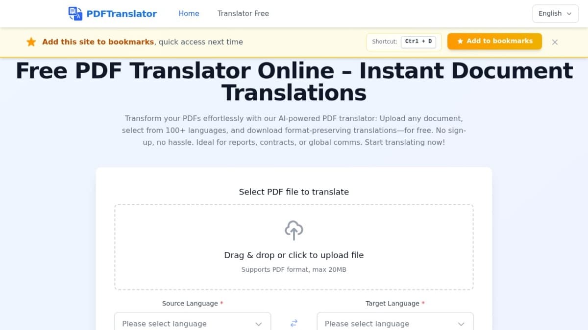 PDF Translator