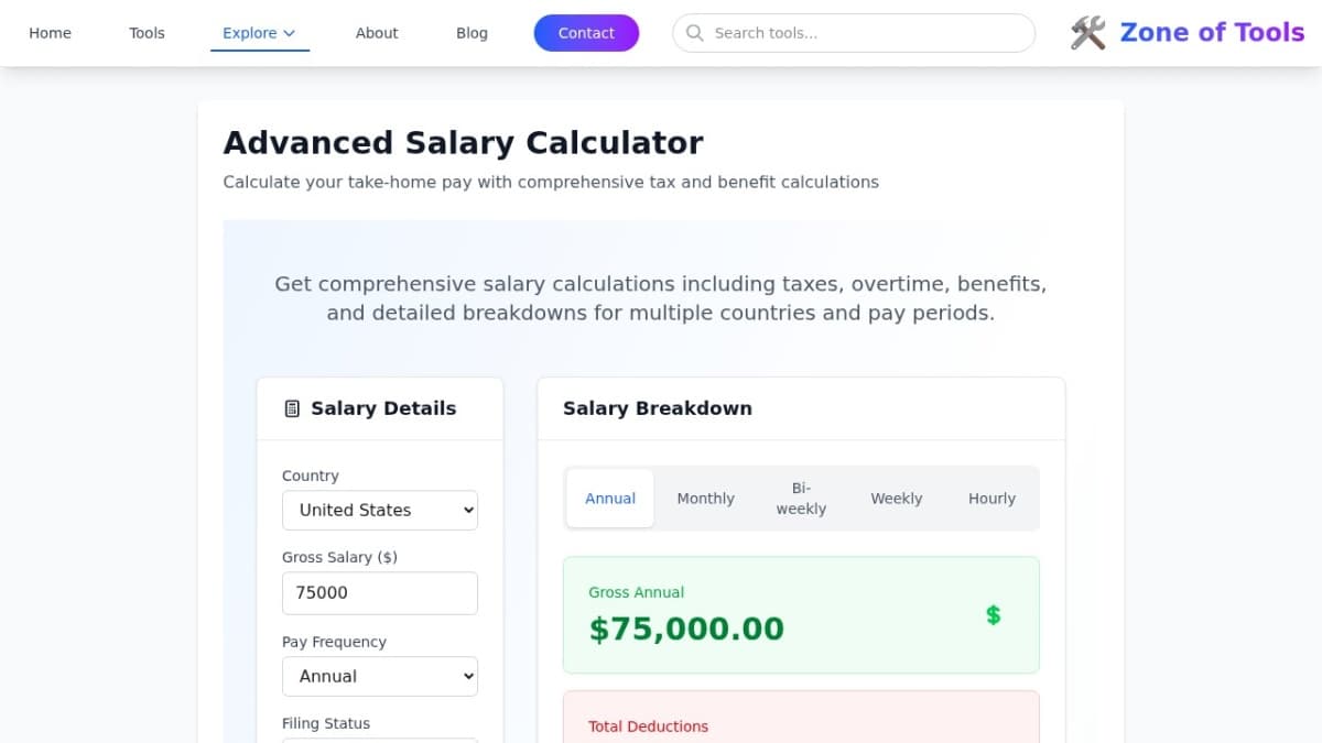 Salary Calculator