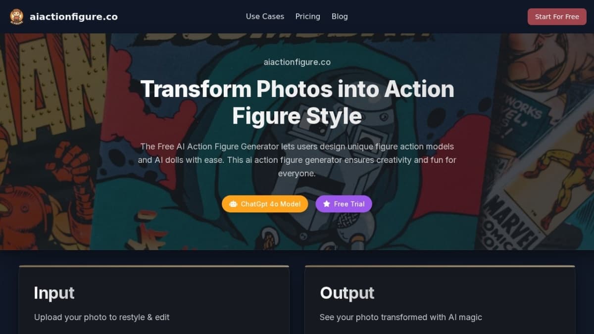 AI Action Figure Generator