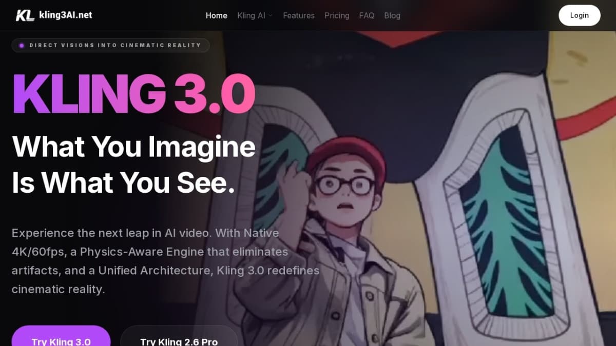 Kling 3.0 AI Video Generator