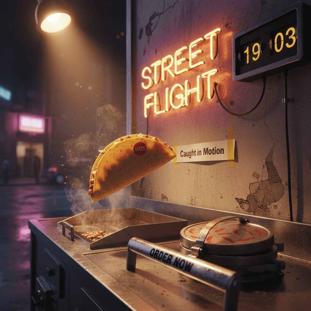 Gemini Image Prompt for food: Craft a '2:3' photorealistic, ultra-detailed poster showcasi...