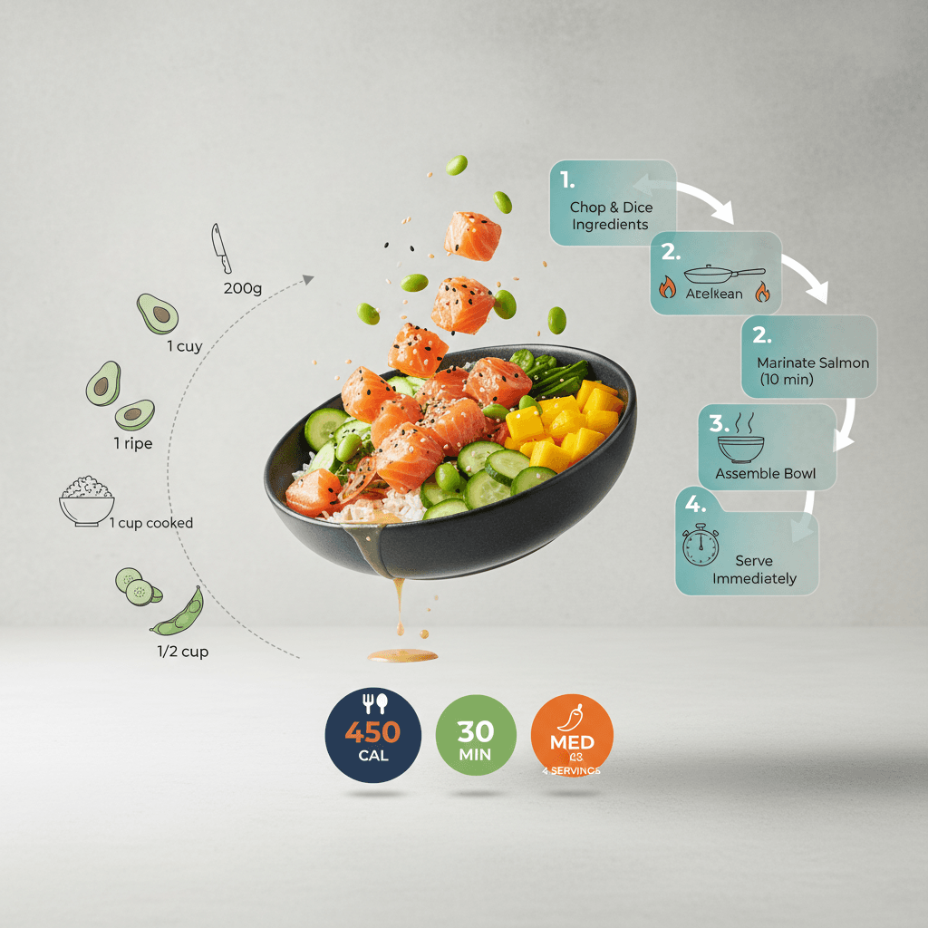 Gemini Image Prompt for food: Chic, contemporary culinary visual guide. Exhibit FOOD in a...