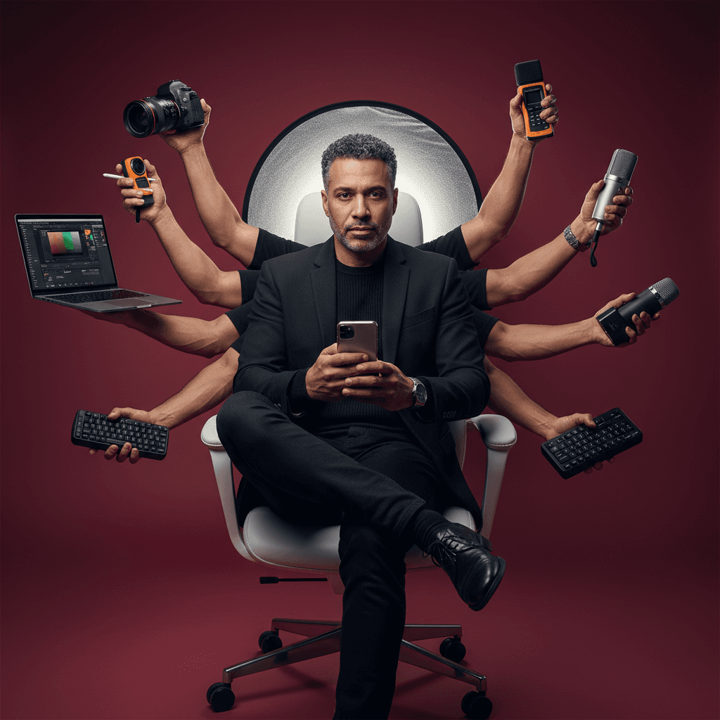 Gemini Image Prompt for photograph: Create a hyper-realistic, professional studio headshot, empl...