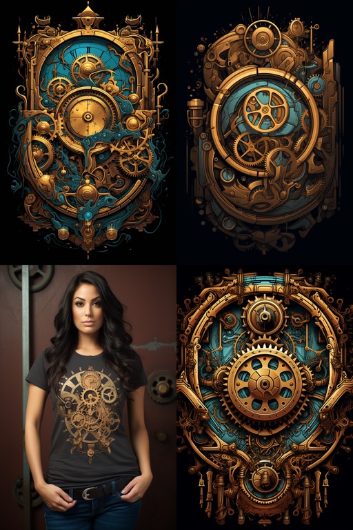 Midjourney tshirt prompt